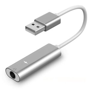 USB to 3.5mm Headphone Adapter